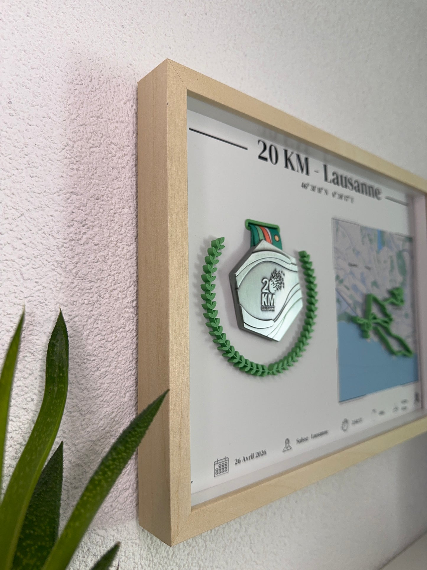 2026 — 20km de Lausanne — Cadre Médaille